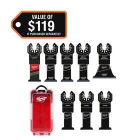 49-10-9208w Milwaukee Oscillating Multi-tool Blade Set 8-piece