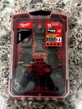 49-10-9215 Milwaukee 15 Piece Multi Tool Blade Set - New