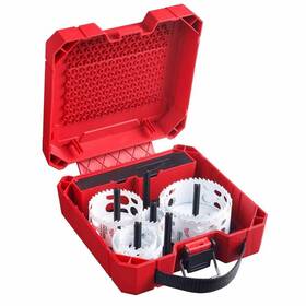 49-22-3077 Milwaukee 9pc Hole Dozer With Carbide Teeth Saw Large Diameter Kit