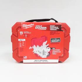 49-22-4175 Milwaukee 15-piece Hole Dozer General-purpose Saw Kit