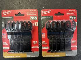 2-milwaukee Milwaukee 49-25-1140 Multi Tool Blade 5 Piece For Wood And Multi-material