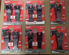 49-25-1239 Milwaukee Blades Multi Tool Oscillating Dremel 10 Pack Bundles