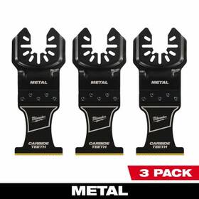 49-25-1503 Milwaukee Open-lok Metal Oscillating Multi-tool Blades Carbide Teeth 1-3/8 Inch 3-pk. - 49