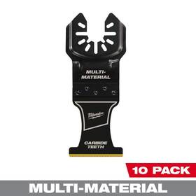 49-25-1529 Milwaukee 1-3/8 Inch Carbide Universal Fit Extreme Wood And Metal Cutting Multi-tool Blade