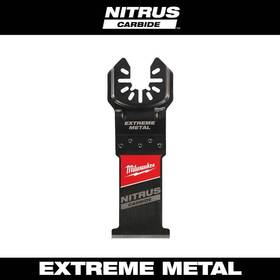 49-25-1561 Milwaukee 1-3/8 Inch Nitrus Carbide Universal Fit Extreme Metal Cutting Oscillating Blade
