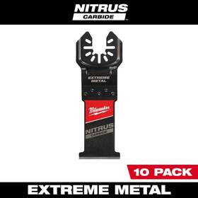 49-25-1569 Milwaukee 1-3/8 Inch Nitrus Carbide Universal Fit Extreme Metal Cutting Oscillating Blade