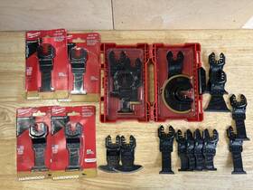 49-25-9113 Milwaukee Multi-tool / Oscillating 24 Piece Blade Set Assortment - New