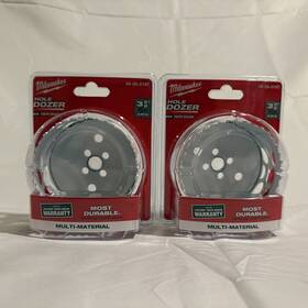 49-56-0197 Milwaukee Hole Dozer Bi-metal Saw 3-5/8 - 2 Pack