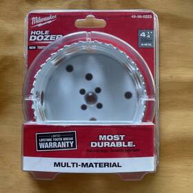 49-56-0223 Milwaukee 4-1/4 Inch Hole Dozer General Purpose Bi-metal Saw 3.5tpi