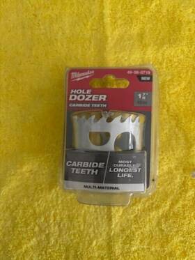 49-56-0719 Milwaukee 1-7/8 Inch Hole Dozer With Carbide Teeth - In Stock