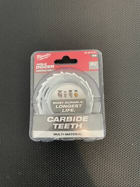 49-56-0727 Milwaukee 2-1/2 Inch Hole Dozer With Carbide Teeth