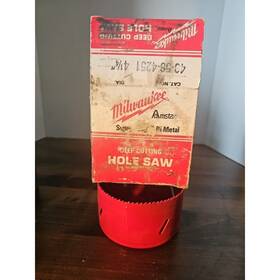 49-56-4251 Milwaukee 4-1/4 Inch Deep Hole Saw Hardened Bi-metal New In Box