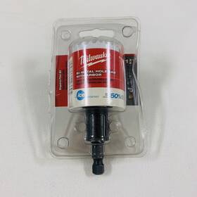 49-56-9666 Milwaukee 1-3/4 Inch Bi-metal Hole Saw With 3/8 Arbor
