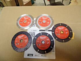 49-94-3000 Milwaukee 49-94-3010 5 New 3 Inch 2522-20 Tool Blades 49-94-3005 And