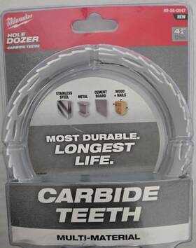 49-56-0847 Milwaukee 49560847 4-3/4 Inch Carbide Tipped Hs Hole Dozer New