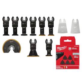 Milwaukee 705353780974 Oscillating Multi-tool Blade Starter Kit With 3-1/2 Inch Triangle Sandpaper Varie