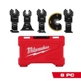 Milwaukee 705354002679 Oscillating Multi Tool Blade Kit 8 Piece 49 10