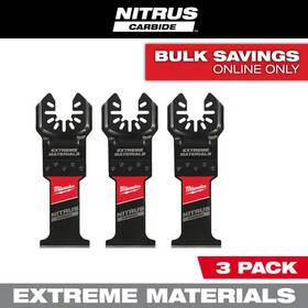 Milwaukee 711181456882 1-3/8 Inch Nitrus Carbide Universal Fit Extreme Materials Cutting Oscillating Mul