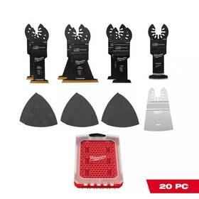 Milwaukee 726084193307 Oscillating Multi-tool Blade Kit 20-piece