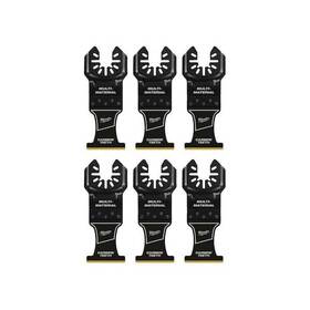 Milwaukee 882346320666 1-3/8 Inch Carbide Tpi Universal Fit Extreme Wood And Metal Cutting 6-pack