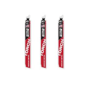 48-00-6352 Milwaukee Electric 3 Pack 10tpi Torch Blade