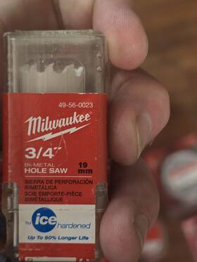 49-56-0023 Milwaukee Electric Tool Corp. Hole Dozer 3/4 Inch Bi-metal Saw