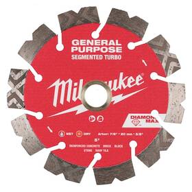 49-93-9005 Milwaukee Tool 5 Inch Diamond Max Segmented Turbo General