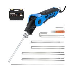 Sp-04-01 Minova 250w Ac Rotatable Electric Hot Knife 6 Blades Foam Cutter Cutting Tool Kit