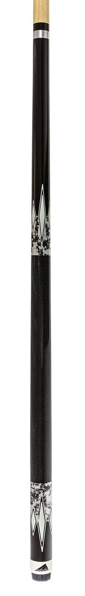 P1864s Mizerak Premium Hardwood Cue 2 Piece Silver 57 Inch