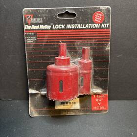 Mk Morse 050326121019 Taclkit1 Real Mccoy Bi-metal Hole Saw Lock Installation Kit