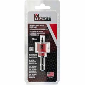 Ihs125 Mk Morse 121422 20mm Impact Ready Bi-metal Hole Saw 1/4in