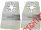 Mma-5202 Mma-4005 Oshlun Oscillating Rigid Scraper 2pk With Uni-fit Arbor