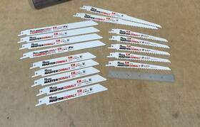 Rb65006 Morse Master Colbalt Bi-metal Blade Lot 16 Pieces Reciprocating Saw Blades