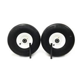 11113 Mowerpartsgroup 2 Pneumatic Tire Assemblies 15x6.00-6 Fits Kubota Zd21 Zd28