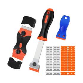 88888866 Mtnzxz Razor Blade Scraper Tool 3 Pack With 50 Plastic And 30 Metal Blades Cle