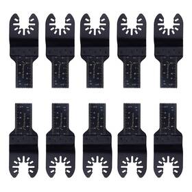 Mzyllc376 Mzy Llc 602299886480 10 Pcs 3/4-inch E-cut Standard Saw Blades Oscillating Blade For Black And D