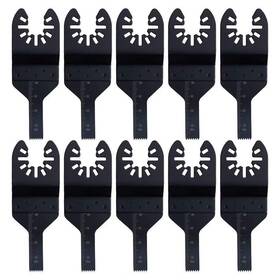 Mzyllc331 Mzy Llc 602299926650 10 Pcs Wood Metal Universal Quick Release Saw Blades Oscillating Multitool Bl