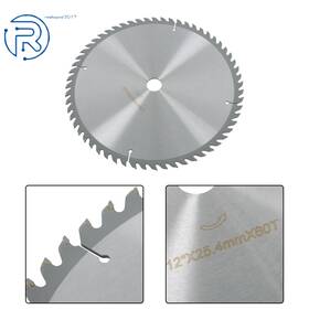 813834 Netuera 12 Inch 60 Tooth 25.44mm Arbor Carbide Saw Blade For Wood With Nails New