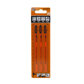 Jt341hm-3 New Cmt 3 Jig Saw Blades Hm 5-1/4 X6tpi Fibercement And Fiberplaster