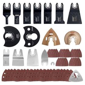 Hl-k66-2 Newone 67 Pack Oscillating Multitool Quick Release Saw Blades With Sandpaper