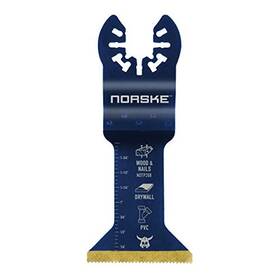 Notp208 Norke Tools Ltd Norske 1-3/4in Bi-metal Titanium Oscillating Blade For Wood