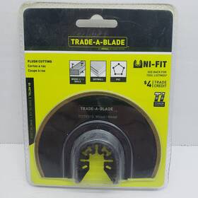 Totp215 Norke Tools Ltd Trade-a-blade Norske 4 Inch Titanium Coated Blade Uni-fit #totp215