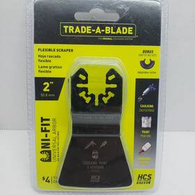 Totp230 Norke Tools Ltd Trade-a-blade Norske 2 Inch Flexible Scraper Blade For Caulk Glue Uni-fit #totp230