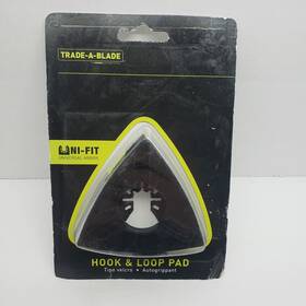 Totp234 Norke Tools Ltd Trade-a-blade Norske 3 Inch Hook And Loop Pad Uni-fit #totp234
