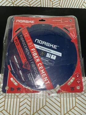 Ncsbp284 Norske Tools 12 Inch 8 Tooth Polycrystalline Diamond Pcd Hardie Fiber