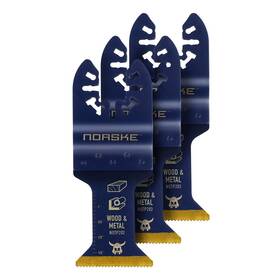 Notp272 Norske Tools 1-1/4 Inch Wood And Metal Flush Cut Titanium Oscillating Multi