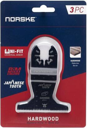 Notp274 Norske 2-3/4 Inch Japanese Tooth Hardwood Flush Cut Oscillating Blade