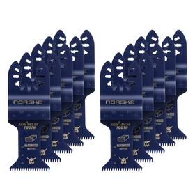 Notp278 Norske Tools 1 1/4 Inch Flush Cut Japanese Tooth Bi-metal Oscillating Multi