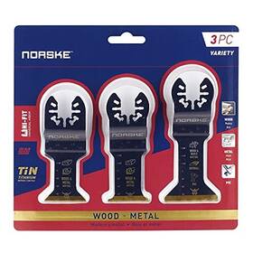 Notp282 Norske Tools Ltd Wood/metal Flush Bi-metal Blade 3/pack Oscillating Saw Blades