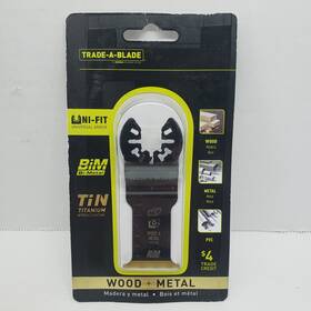 Totp204 Norske Trade-a-blade 1-1/4 Inch Wood Metal Titanium Coated Uni-fit #totp204